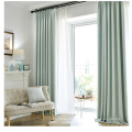 Nordic style 100% Polyester dyed slub blackout fabric for curtains